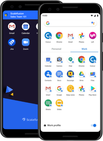 Android mobile device management Zero-touch Enrollment