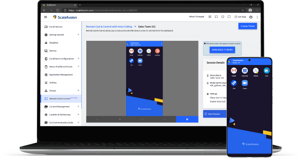 Android Remote Control Software | Android Remote Management